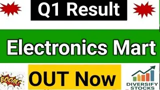 Electronics Mart Q1 Results 🔴 Electronics Mart Result 🔴 Electronics Mart India Share News Today