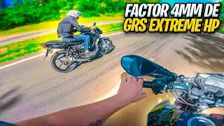 TESTAMOS A FACTOR 170cc KIT 4MM ALTO GIRO COMANDO JET MOTOS E ESCAPE GRS