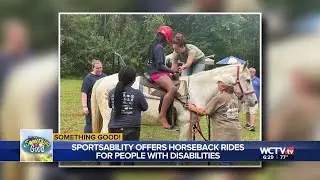 Something Good - Sportsability offers horseback riding for those with disabilities