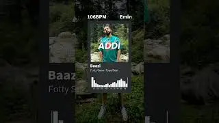 'Baazi' Fotty Seven Type Beat. #beatsbyaddi #addimusic #fottyseven  #typebeat #music