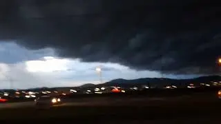 Formação de tempestade assusta do litoral norte 