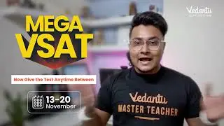 VSAT 2022: Complete Details to Get 100% Scholarship for Your Exam Preparation🎯 | Vedantu 9&10