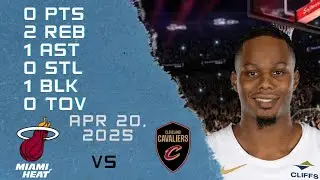 Isaac Okoro Player Full High Lowlights vs HEAT 20 04 2025 Play off