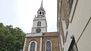 London (GB) Clerkenwell St. James Church : Bell Ringing / Bells / Glocken 