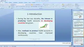 Professional Masters of Health Economics-National Accounts and Public Financing -Dr Somaya- lecture3