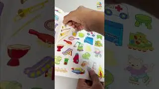My First Words Sticker Book Review | Engaging and Educational Sticker&nbsp;Fun!&nbsp;🤩