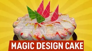 Stunning White Mirror Glaze Cake 🎂 | Simple & Elegant Cake Decorating Ideas