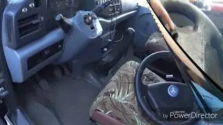кожанный руль на спринтер по дешману
