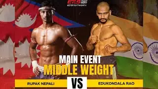 Rupak Nepali🇳🇵vs Edukondal Rao 🇮🇳 || WBC Muaythai Fight