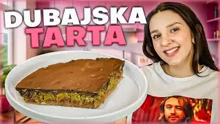 DUBAJSKA CZEKOLADA - Tarta z Malinami