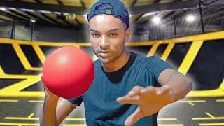 TREFBAL IN EEN TRAMPOLINE PARK MET ANDERE INFLUENCERS! DIT IS HILARISCH!