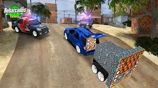 REBAIXADOS ELITE BRAISL | MONTEI UM PAREDÃO NA HILUX SW4 E PASSEI NA BLITZ DA FAVELA