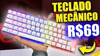 TOP 5 Melhores TECLADOS MECÂNICOS CUSTO BENEFÍCIO E BARATOS 2023 até 200 Reais (RANKING ATUALIZADO)