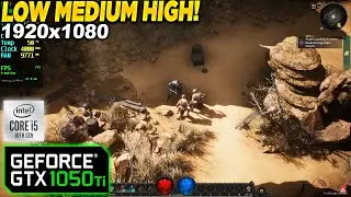 Undecember GTX 1050 Tİ - 1080p Low, Medium, High,