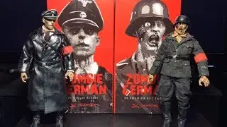 Zombie German [Nazi figure] 93032 & 93031 (Kruger & Jakob) DamToys