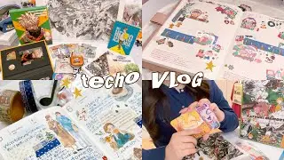 techo VLOG/手帳デコ♪ .*ほぼ日カズン,オリジナル📒ヒロアカ原画展購入品💰🏫☆彡
