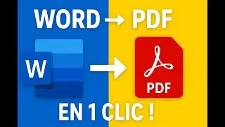 Transformer un document Word en Pdf facilement (Astuce rapide !)