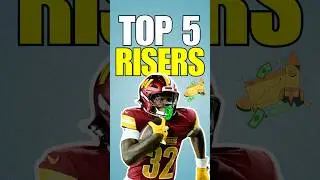 Top 5 Biggest RISERS in 2025 Fantasy Football 🚀