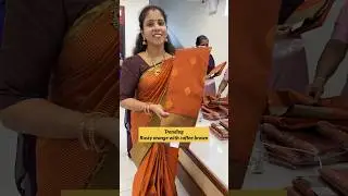 Our New launch 🔥 premium Rusty  with coffee brown Sarees ￼available @ Subhash Textiles kuthampully