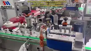 IV PP bottle labeling machine