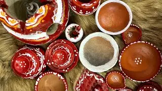 Unboxing Miniature Cooking Set । Miniature Cooking। Clay Items 