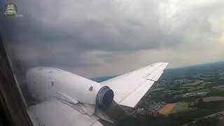 POWERFUL ROAR! Jetstream 32 Takeoff & Climb: AIS Airlines out of M&uuml;nster! [AirClips]