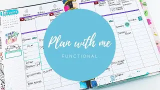 Weekly Plan With Me | Functional Planner #happyplanner #weeklyplanwithme
