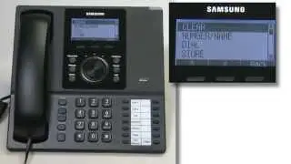 How To Use the Log Feature on a Samsung OfficeServ Handset