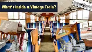 A look inside a train of BR Mark I carriages