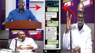 Atigya!  I will Leak Our Watsup Chats ...Oppong Nkrumah F!res Bryan..
