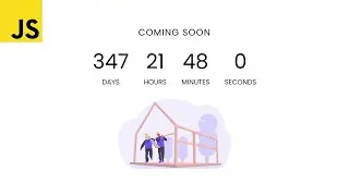 Build A Simple Countdown Timer with JavaScript | Coming Soon Page