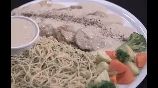 دجاج بصوص الريكفورد  | سارة عبد السلام | سنة اولي طبخ  PNC FOOD