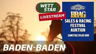 Livestream 15.10. Sales and Racing Auktion
