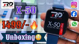 इतने सारे features 😳 !RD x-50 smart watch un and review #smartwatch #unboxing #RD