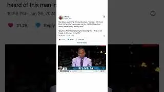 Stephen A. Smith Has No Idea Who New York Knicks Pick In 2024 NBA Draft