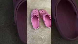 Rate the pink crocs!