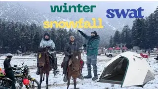 Snowfall | Kalam Valley Swat | Ushu Forest & New Road