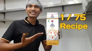 1 / 75 Recipe Day || How to whipedd gold topping rich whipping cream