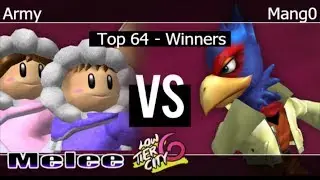 LTC 6 - TNC | Army (ICs) vs C9 | Mang0 (Falco) Top 64 - Winners - Melee