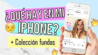 TAG: ¿QUÉ HAY EN MI IPHONE 8 PLUS? | + Mi COLECCIÓN de FUNDAS