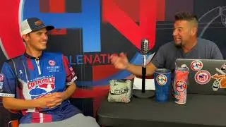 1st Ever ACO Skins Cornhole Champ Kaleb Hurt with Hole Nation Host Rich Pyle