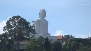 Bahirawakanda Vihara Buddha Statue Kandy , Sri Lanka