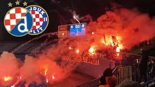 DINAMO - HAJDUK | Pyro Torcida Split & Bad Blue Boys - Derbi Hajduka i Dinama