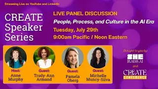 Create Speaker Series - Live Panel Discussion