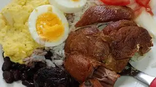 Fazendo almo&ccedil;o carne de porco assado na panela😃😋 organizando a casa,,,🥺🥺