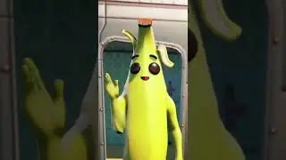Fortnite Peely is so cute, check this out new and old Peely skin
