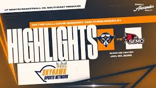 2025-26 UT Martin Basketball Highlights: @ Southeast Missouri
