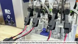 Port, GDI, Piezo Fuel Injector Cleaning Procedures