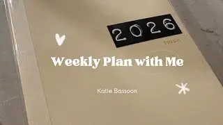 Hobonichi Cousin Plan with Me | 2026 Week 3