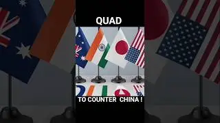 QUAD: To Countering the threat of China in Indo-Pacific | #quad #quadsummit #india #indiachina